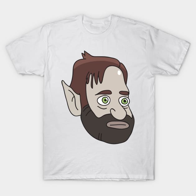 Fondue Zoobag Head T-Shirt by danharmonsucks